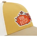 trucker-kasket-brun-og-hvid-wild05-fra-von-dutch