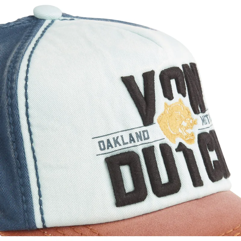 buet-kasket-multifarvet-snapback-xavier04-fra-von-dutch