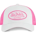 gorra-trucker-hvid-og-pink-fluo01-ct-fra-von-dutch