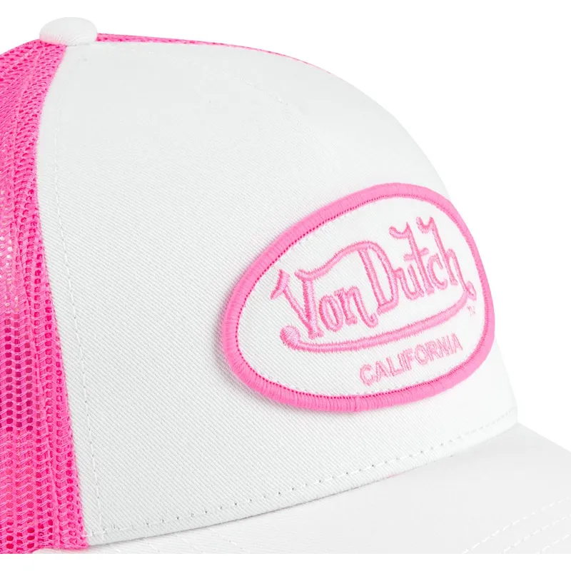 hvid-og-lyserod-trucker-kasket-fluo01-ct-fra-von-dutch