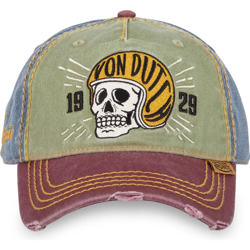 justerbar-buet-kasket-i-flere-farver-retro03-fra-von-dutch