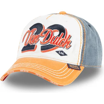 Justerbar flerfarvet buet kasket RETRO04 fra Von Dutch