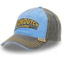 von-dutch-retro05-justerbar-bla-og-gra-buet-kasket