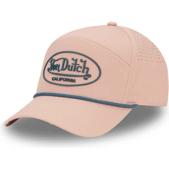 Von Dutch justerbar pink buet kasket CORD03
