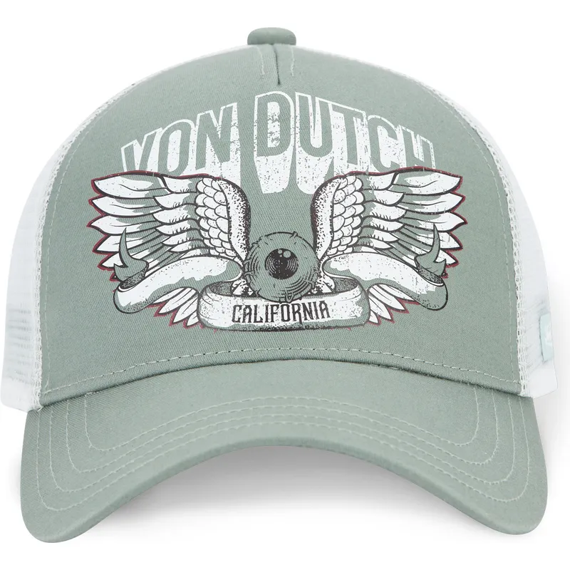 gron-trucker-kasket-skuf-fra-von-dutch
