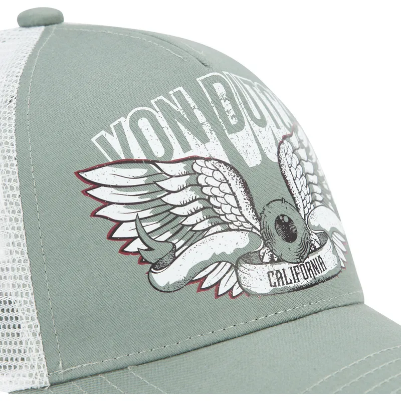 gron-trucker-kasket-skuf-fra-von-dutch