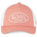 von-dutch-lof-b25-justerbar-pink-og-hvid-trucker-kasket