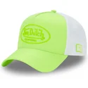 von-dutch-fluo-03-gron-og-hvid-trucker-kasket