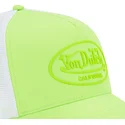 von-dutch-fluo-03-gron-og-hvid-trucker-kasket