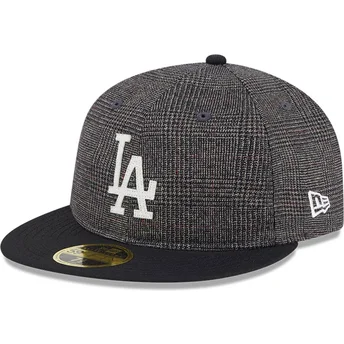 Los Angeles Dodgers MLB New Era 59FIFTY Day Retro Crown sort justeret flad kasket