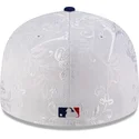 hvid-og-bla-fitted-flat-cap-59fifty-day-low-profile-fra-los-angeles-dodgers-mlb-fra-new-era