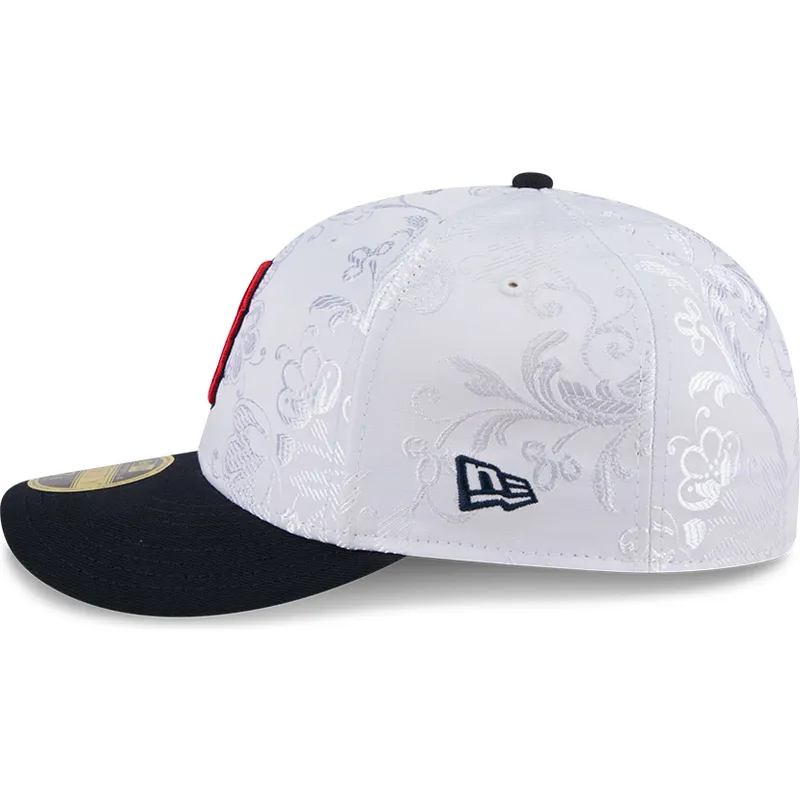 flad-kasket-marinebla-og-hvid-justeret-59fifty-day-low-profile-fra-boston-red-sox-mlb-fra-new-era