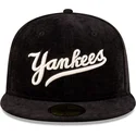 sort-justerbar-59fifty-new-york-yankees-mlb-day-kasket-fra-new-era