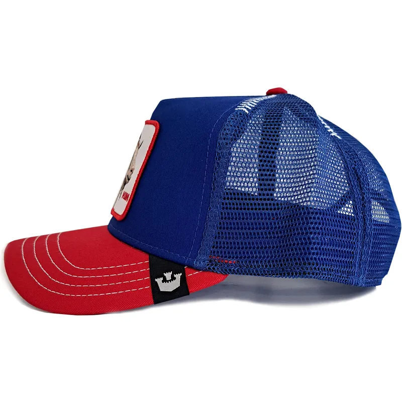 trucker-kasket-bla-og-rod-ged-him-goat-fab-farm-fra-goorin-bros