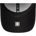 justerbar-sort-trucker-cap-med-grat-los-angeles-lakers-nba-logo-9forty-fra-new-era