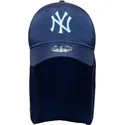 bla-buet-snapback-kasket-til-dreng-med-blat-logo-9forty-sun-shield-fra-new-york-yankees-mlb-fra-new-era