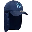 bla-buet-snapback-kasket-til-dreng-med-blat-logo-9forty-sun-shield-fra-new-york-yankees-mlb-fra-new-era