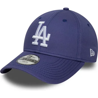 New Era Los Angeles Dodgers MLB 9FORTY League Essential justerbar lilla buet kasket til børn