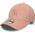 new-era-new-york-yankees-mlb-9forty-towelling-justerbar-lyserod-buet-kasket-til-born