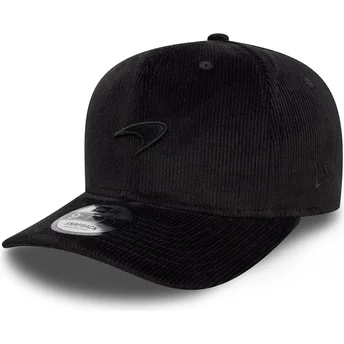 New Era McLaren Racing Formula 1 sort buet snapback 9FIFTY Cord Precurved kasket