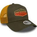 gron-og-gul-trucker-kasket-a-frame-cotton-patch-fra-new-era