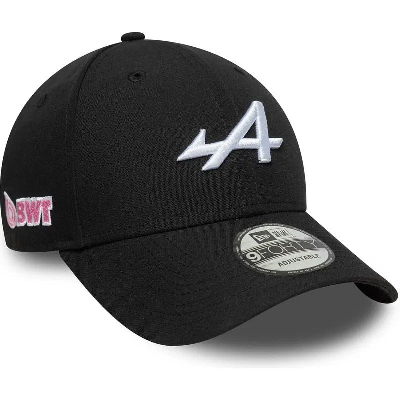 sort-buet-snapback-kasket-9forty-essential-fra-alpine-f1-team-formula-1-fra-new-era