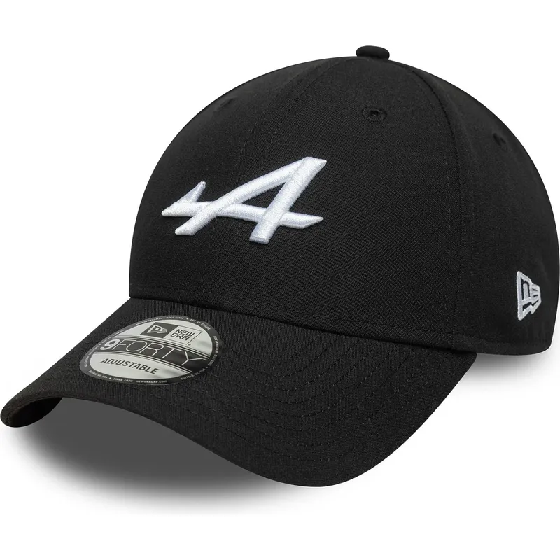 sort-buet-snapback-kasket-9forty-essential-fra-alpine-f1-team-formula-1-fra-new-era