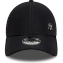 justerbar-marinebla-trucker-kasket-9forty-flawless-fra-new-york-yankees-mlb-fra-new-era