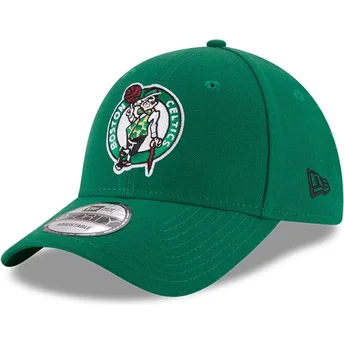 Boston Celtics NBA New Era 9FORTY The League justerbar grøn buet kasket til drenge