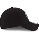 justerbar-sort-buet-kasket-til-drenge-9forty-the-league-brooklyn-nets-nba-fra-new-era