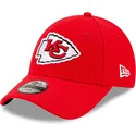rod-justerbar-buet-kasket-til-drenge-9forty-the-league-kansas-city-chiefs-nfl-fra-new-era