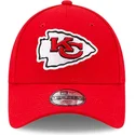 rod-justerbar-buet-kasket-til-drenge-9forty-the-league-kansas-city-chiefs-nfl-fra-new-era