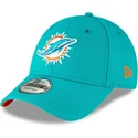 9forty-the-league-miami-dolphins-nfl-new-era-justerbar-bla-buet-kasket-til-drenge