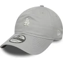 gra-justerbar-buet-kasket-9twenty-mini-logo-washed-los-angeles-dodgers-mlb-fra-new-era