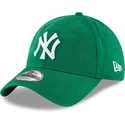 gron-justerbar-kurvet-kasket-9twenty-core-classic-fra-new-york-yankees-mlb-fra-new-era