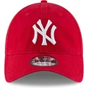 justerbar-rod-buet-kasket-9twenty-core-classic-new-york-yankees-mlb-fra-new-era