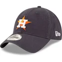 justerbar-9twenty-core-classic-marinebla-buet-kasket-fra-houston-astros-mlb-fra-new-era