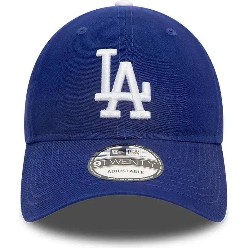 justerbar-bla-buet-kasket-9twenty-core-classic-fra-los-angeles-dodgers-mlb-fra-new-era