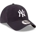 justerbar-marinebla-buet-kasket-9twenty-core-classic-fra-new-york-yankees-mlb-fra-new-era
