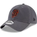 san-francisco-giants-mlb-new-era-9twenty-core-classic-justerbar-gra-buet-kasket