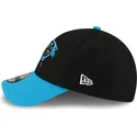 justerbar-sort-og-bla-9forty-the-league-carolina-panthers-nfl-kasket-fra-new-era