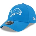 justerbar-bla-buet-kasket-9forty-the-league-fra-detroit-lions-nfl-fra-new-era