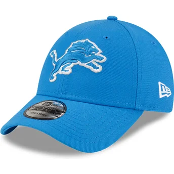Kasketter buet blå justerbar rem 9FORTY The League fra Detroit Lions NFL af New Era