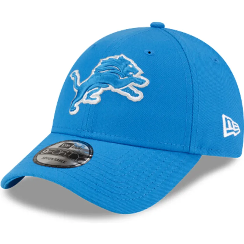 justerbar-bla-buet-kasket-9forty-the-league-fra-detroit-lions-nfl-fra-new-era