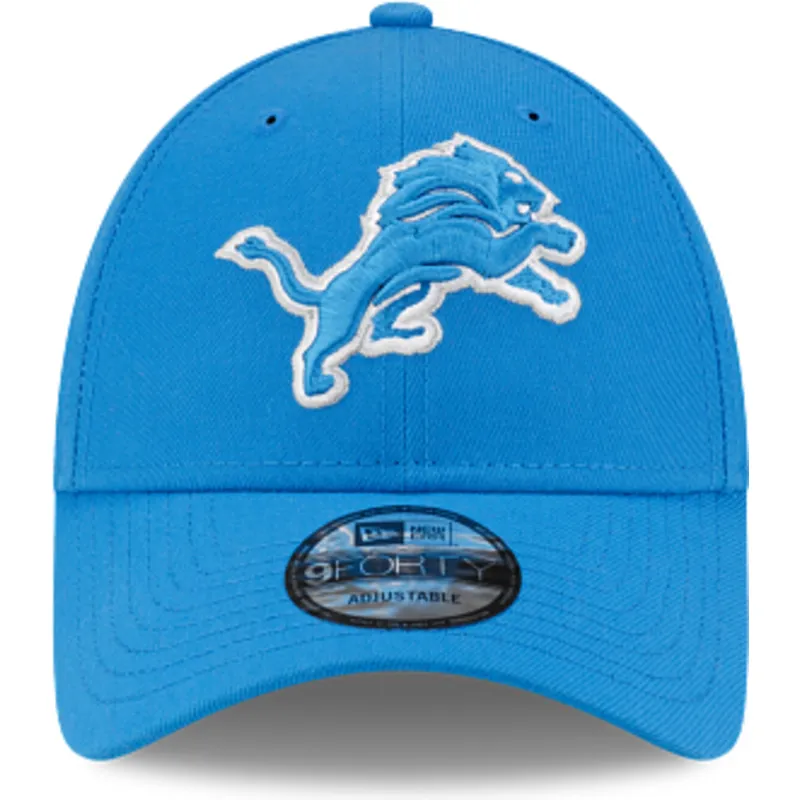 justerbar-bla-buet-kasket-9forty-the-league-fra-detroit-lions-nfl-fra-new-era