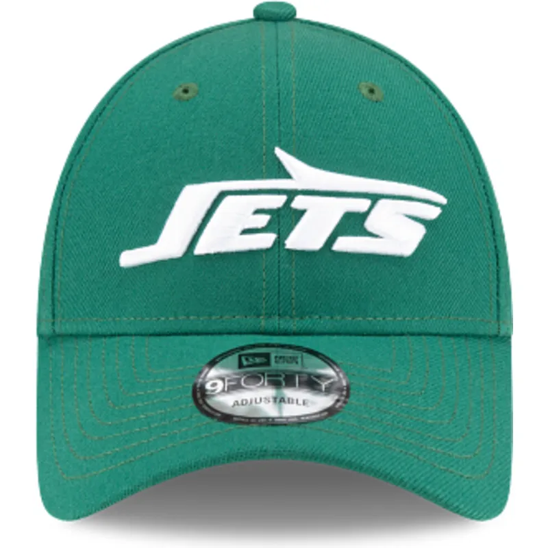 gron-justerbar-curved-kasket-9forty-the-league-fra-new-york-jets-nfl-fra-new-era