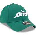 gron-justerbar-curved-kasket-9forty-the-league-fra-new-york-jets-nfl-fra-new-era