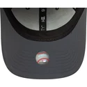 gorra-gra-justerbar-kasket-med-buet-skygge-og-blat-logo-9forty-recycled-los-angeles-dodgers-mlb-fra-new-era