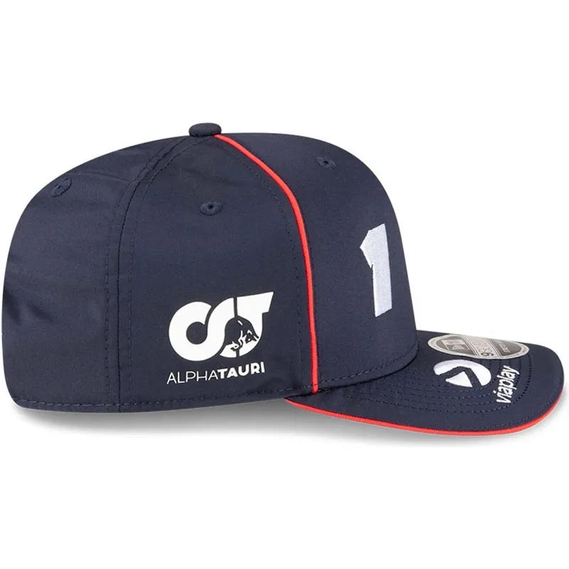 marinebla-buet-snapback-kasket-9seventy-stretch-snap-fra-red-bull-racing-formula-1-max-verstappen-fra-new-era