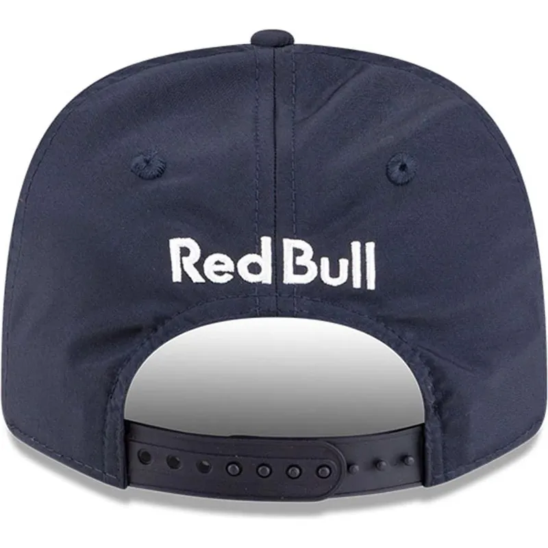 marinebla-buet-snapback-kasket-9seventy-stretch-snap-fra-red-bull-racing-formula-1-max-verstappen-fra-new-era